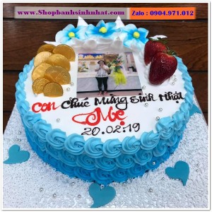 Bánh Sinh Nhật In Hình Ảnh - H293